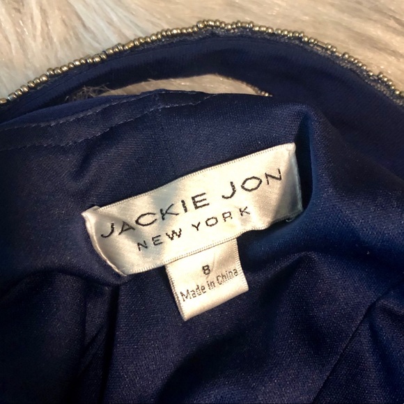 Blue one shoulder beautiful dress new with tags - Picture 5 of 8